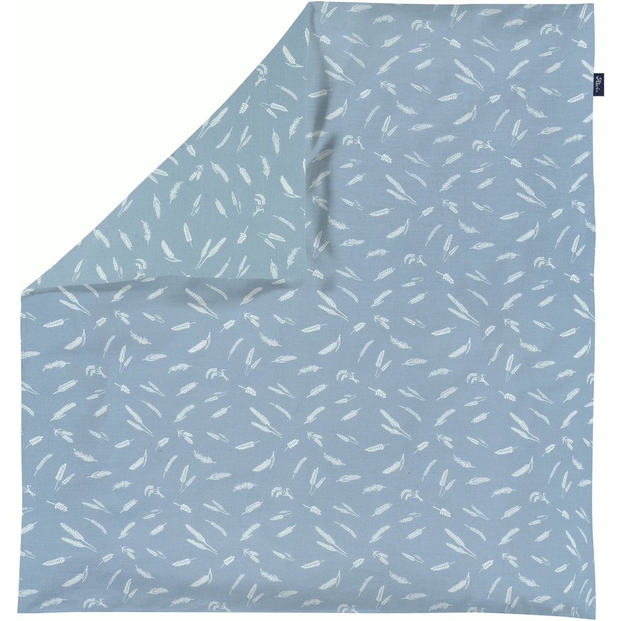 Alvi® Bettwäsche Standard Earth blau 80 x 80 cm