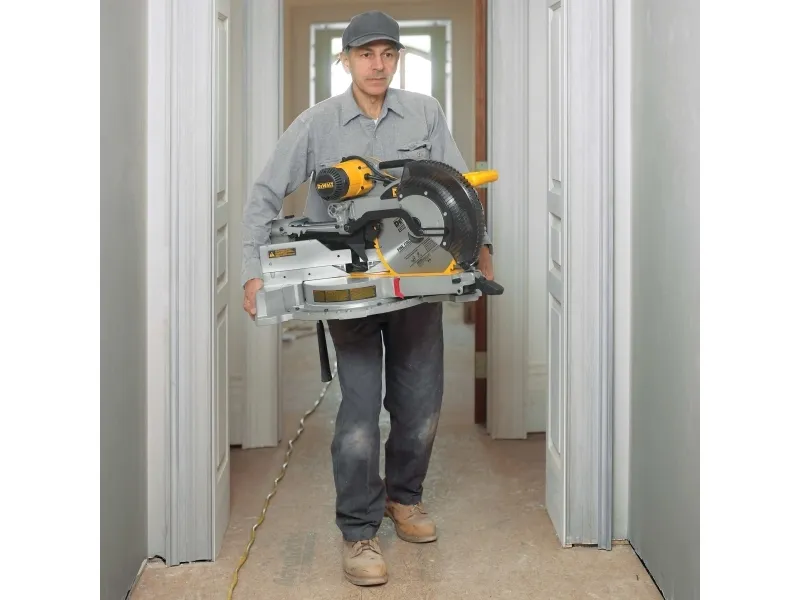 DeWALT DWS780-QS - Skydekomponent-geringsav - 1675 W - 305 mm