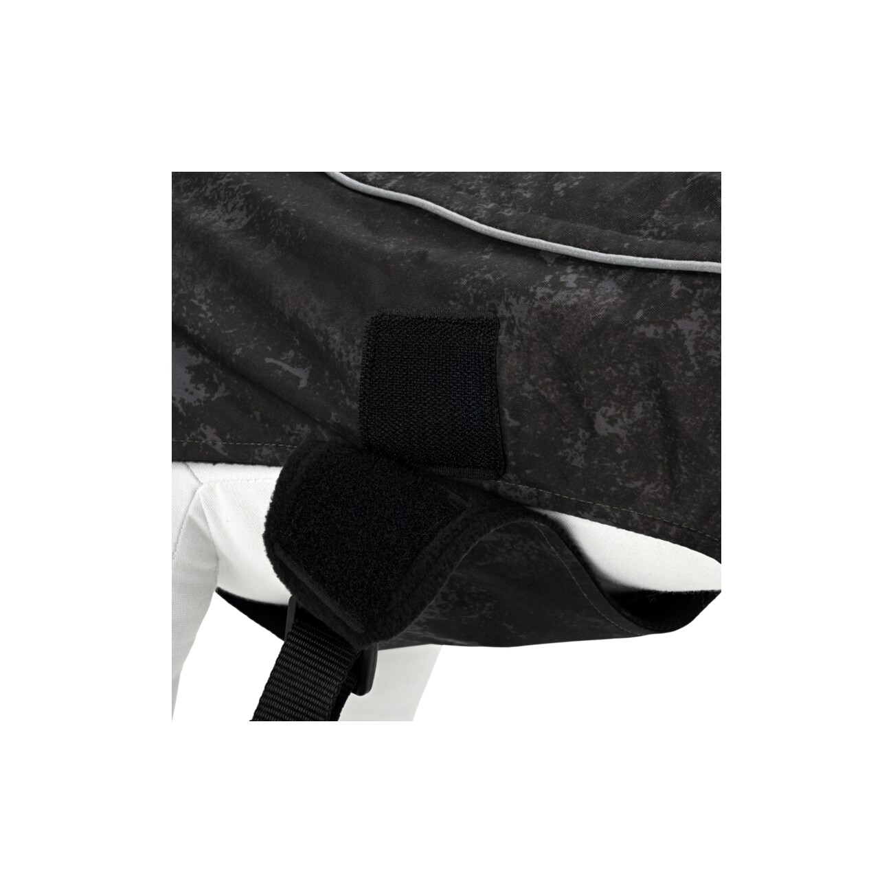 Dogs Creek Regenmantel Parabat schwarz 28 cm