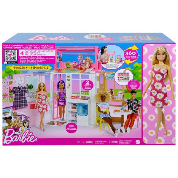 Mattel A Casa da Barbie Com Boneca