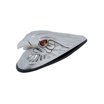Emblème Drag Specialties grand aigle illuminé pour garde boue avant Universel