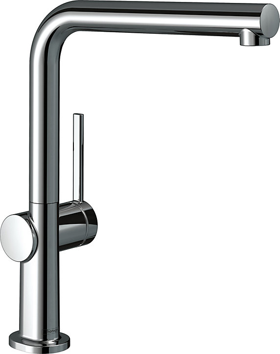 Mitigeur de cuisine chromé Hansgrohe Talis M54 bec droit