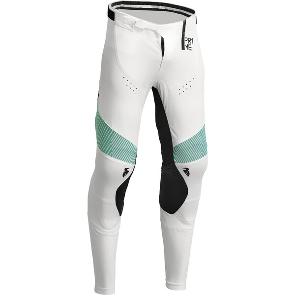 Thor Motocross - Pantalon Prime Tech Blanc / Turquoise