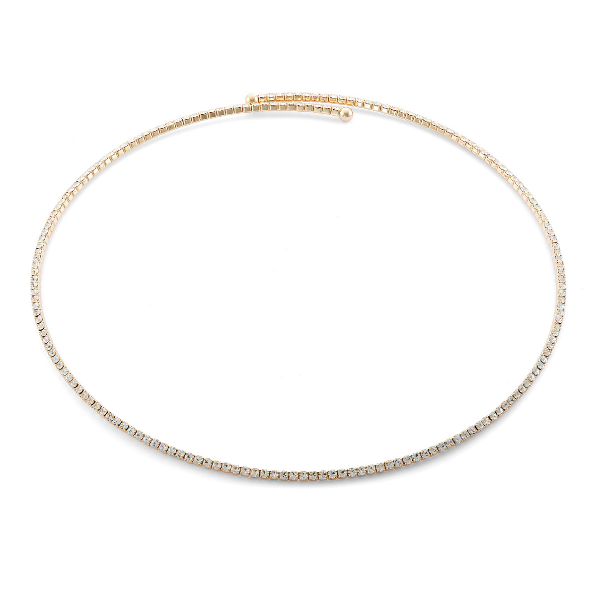 Collier fantaisie cristal