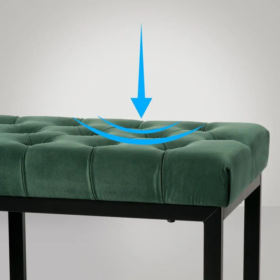 CLP 2-zits Bankje Polson 150 cm - groen