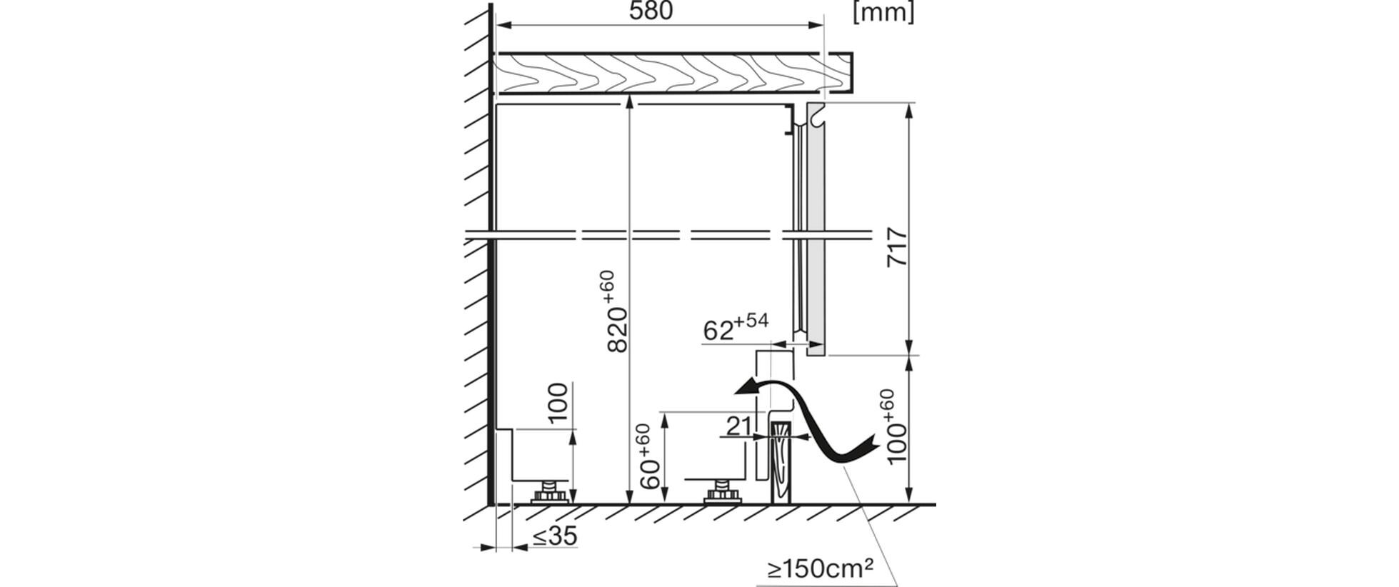 Weinkühlschrank KWTUS 7074 F Rechts<br>Unterbau-Weinschrank