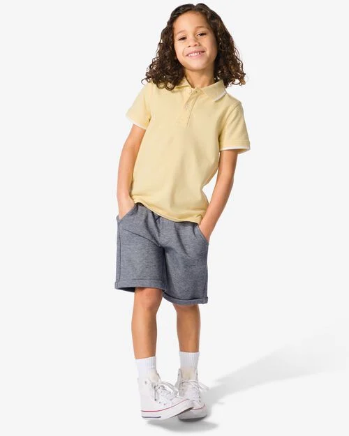 short enfant bleu