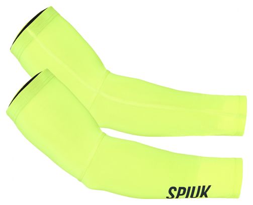 Manchettes Spiuk XP Lycra Été Jaune Fluo