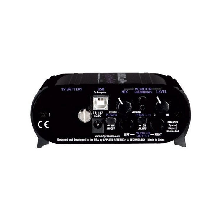 ART USB Dual Pre Project Series USB stereo voorversterker