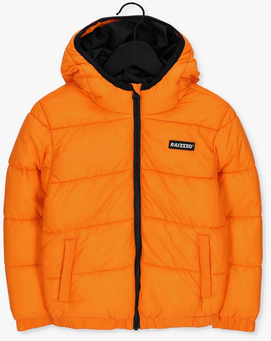 RAIZZED oranje raizzed gewatteerde jas tarboro