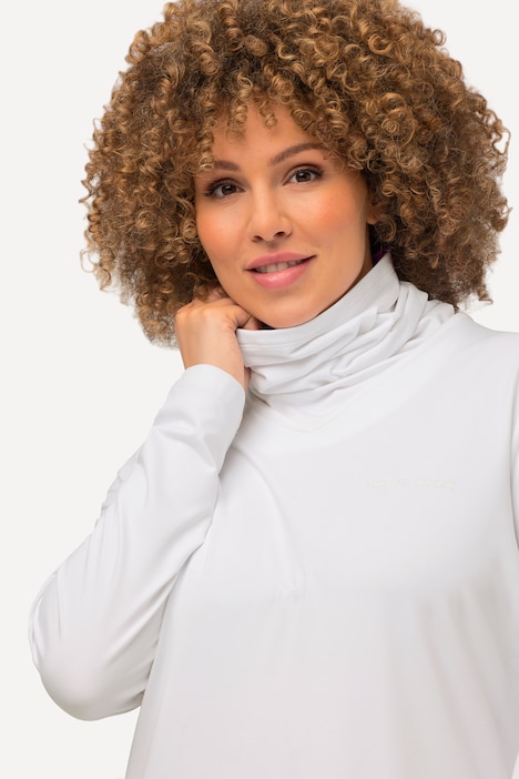 Ski-Funktionsshirt, schnelltrocknend, Loop, Langarm
