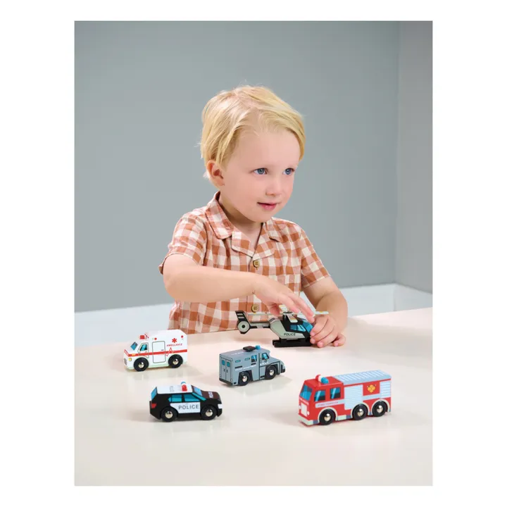 Tender Leaf Toys Véhicules d'urgence