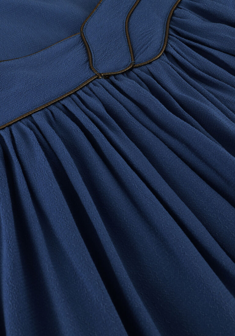 LOUIZON blauwe louizon maxirok suzie