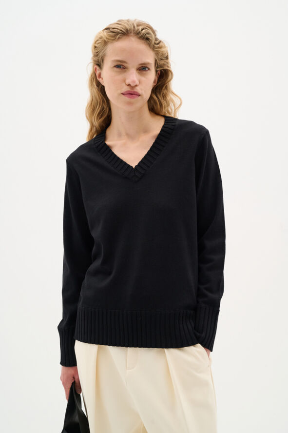 InWear ZauloIW Vneck Pullover Black