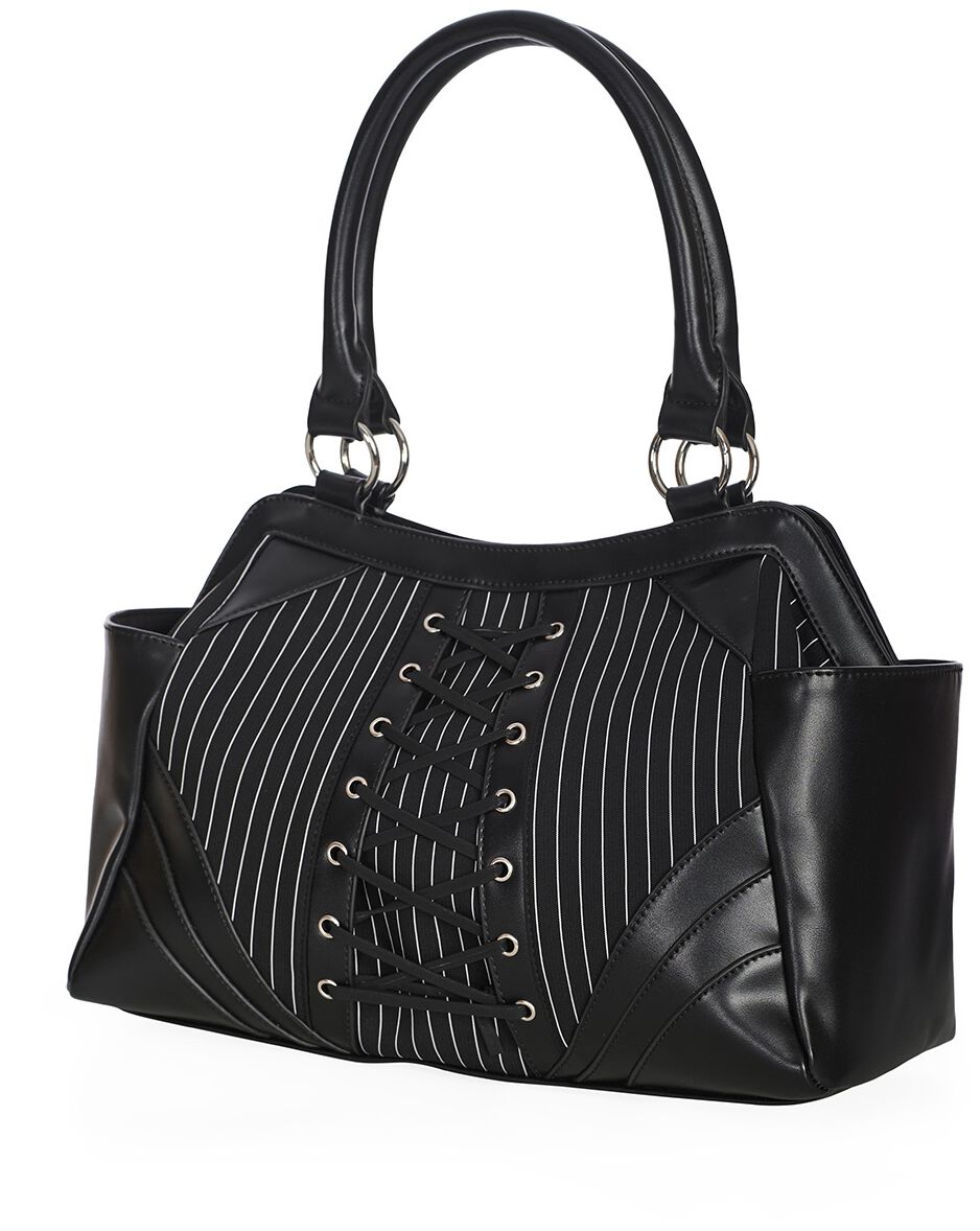 Black Core Pinstripe | Banned Sac à main