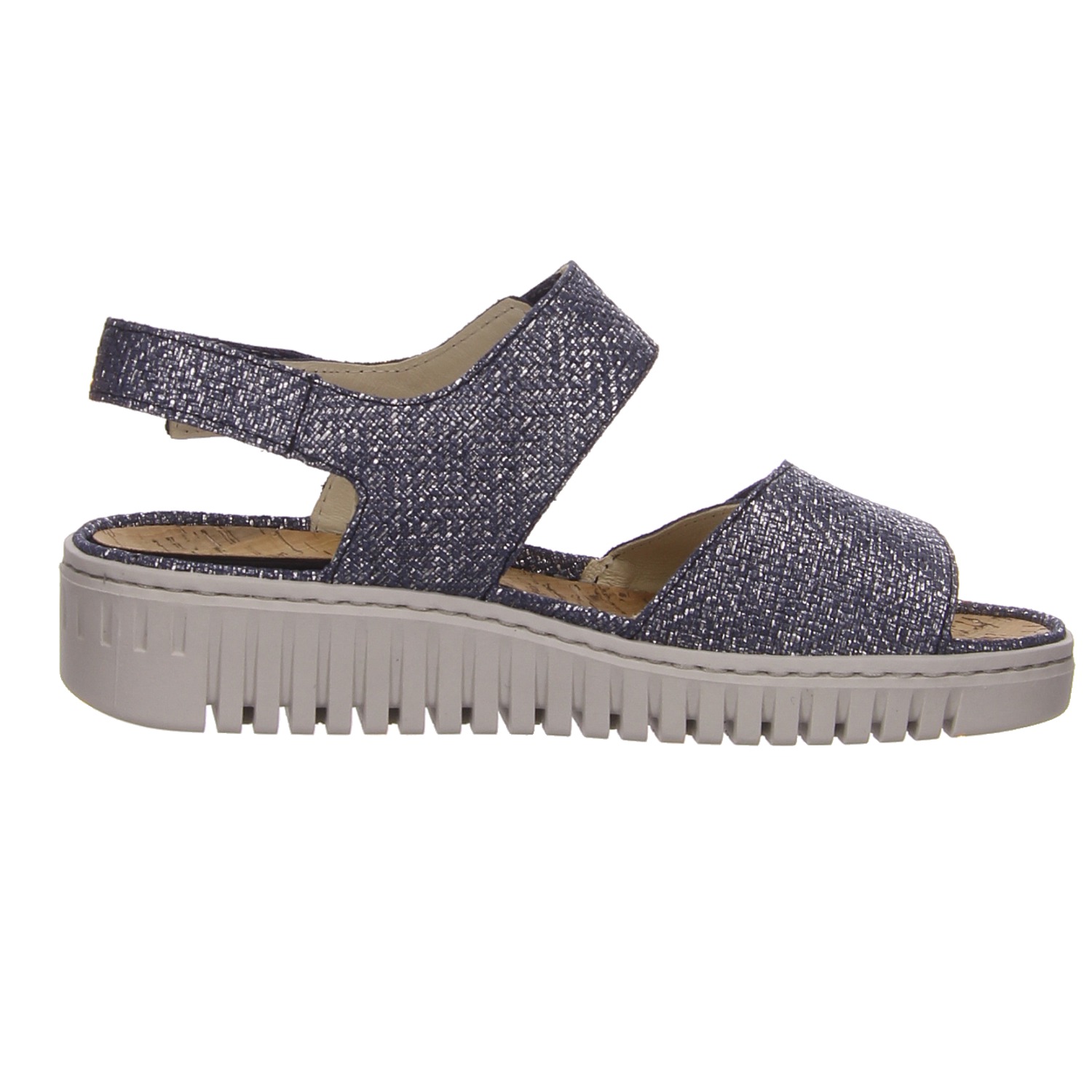 Waldläufer Sandalen blau blau