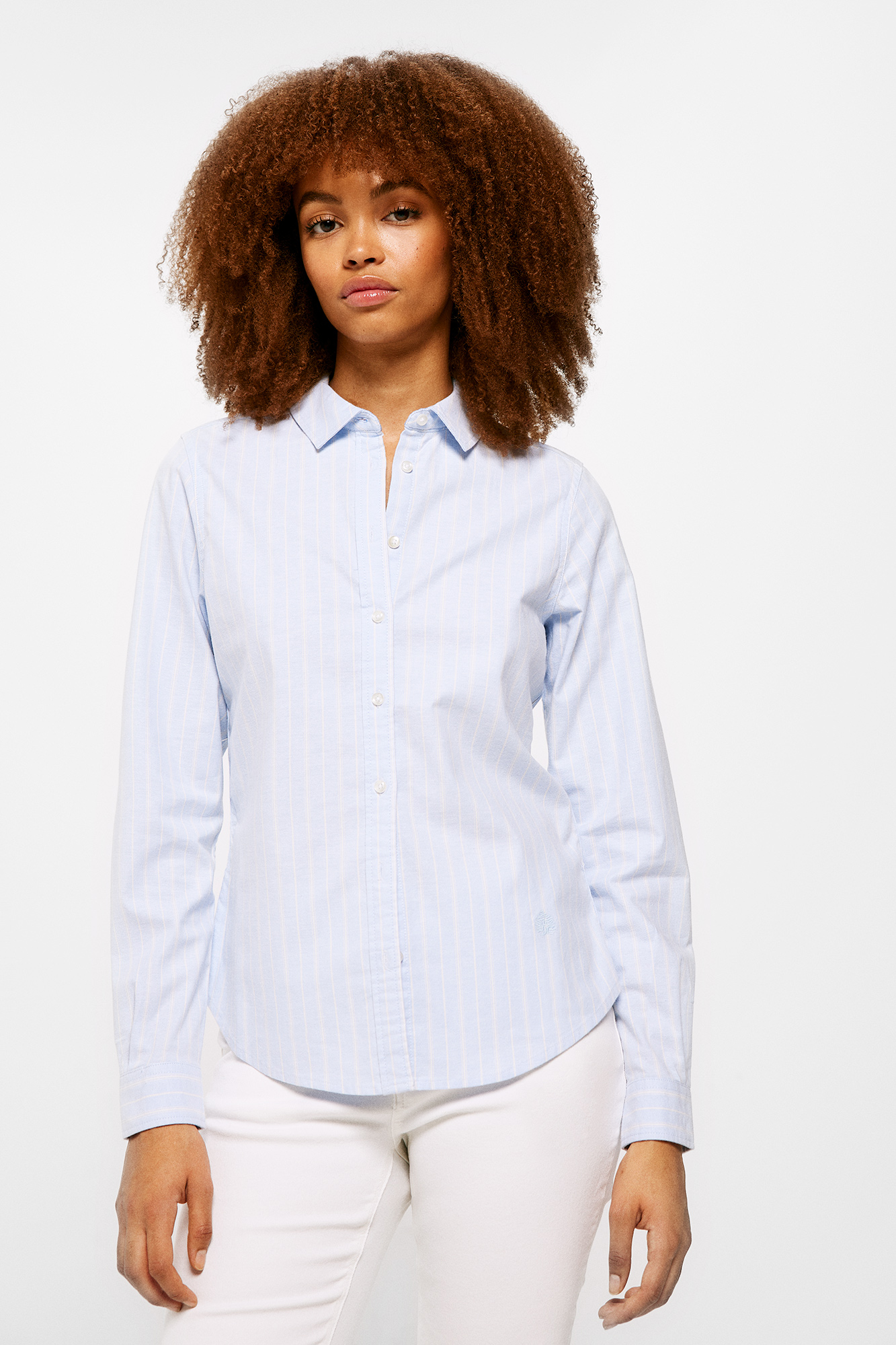 Camisa Oxford de Algodão