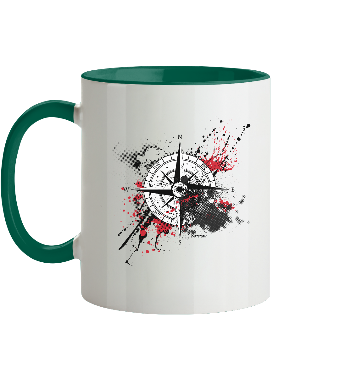 DartSturm - Navigator - Tasse zweifarbig