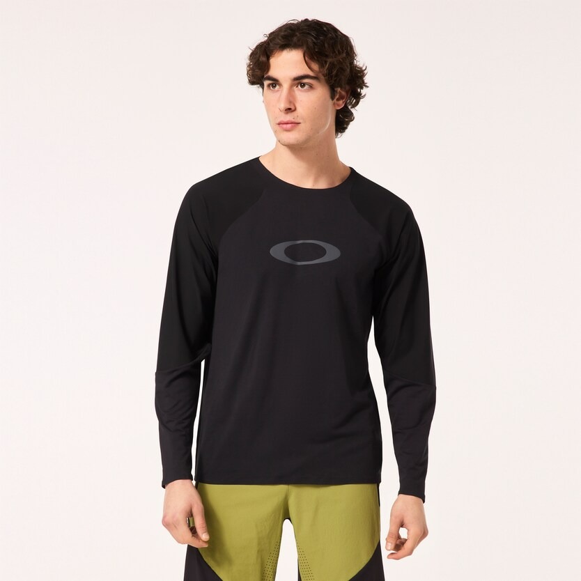 Oakley Seeker Airline Langærmet Jeysey Sort