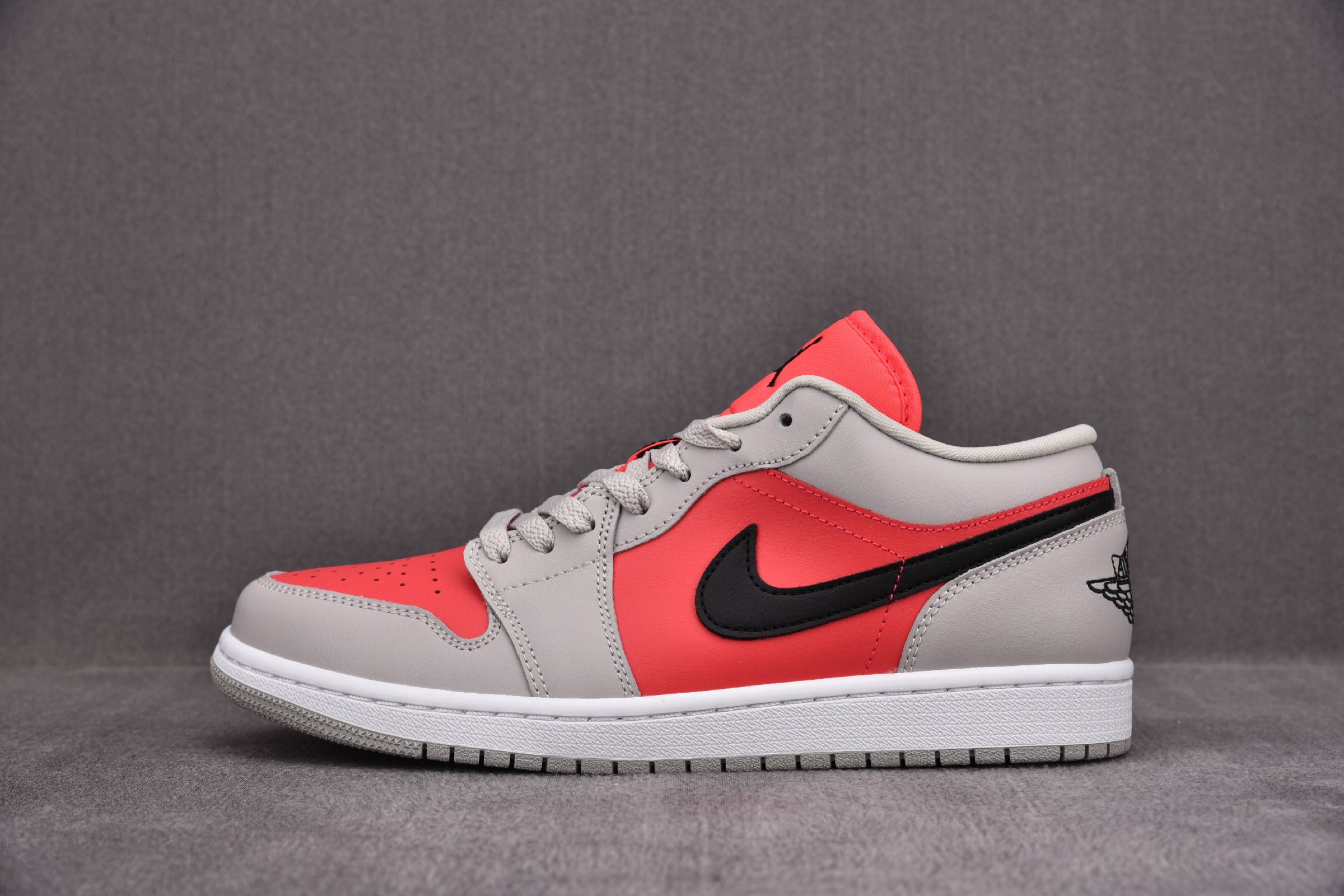 Jordan 1 Retro Low Light Iron Ore Siren Red (Women Size!!)