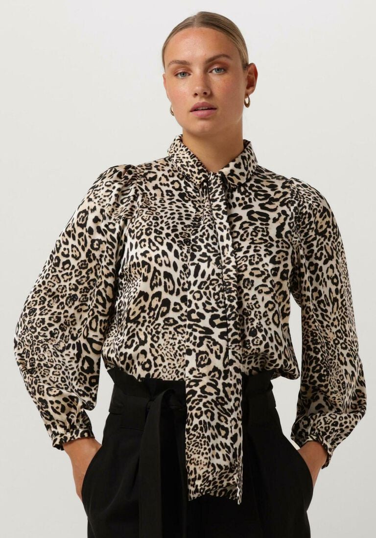 LOLLYS LAUNDRY leopard lollys laundry blouse ellie