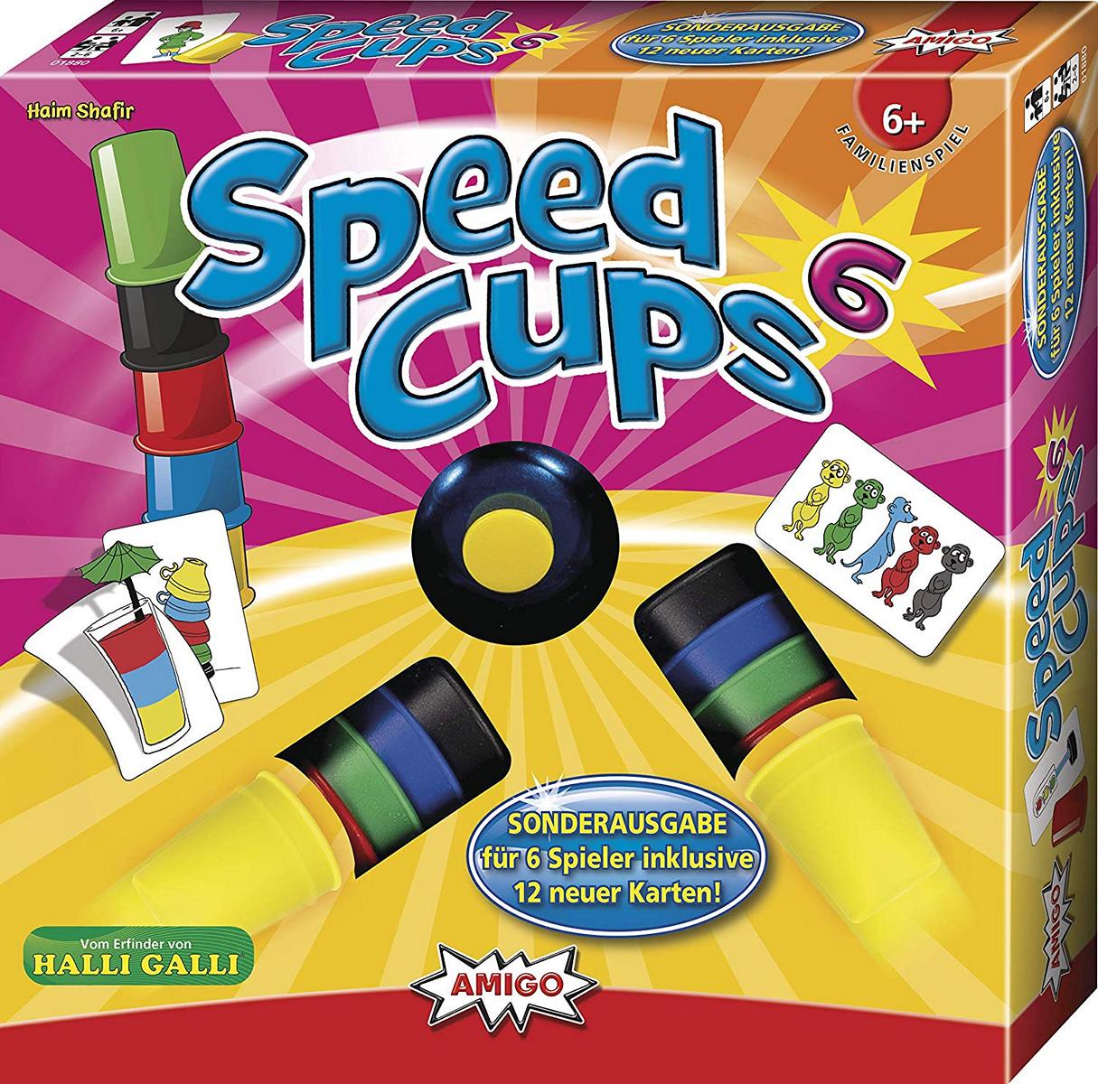 Amigo Spielware Speed Cups 6 (Sonderausgabe)