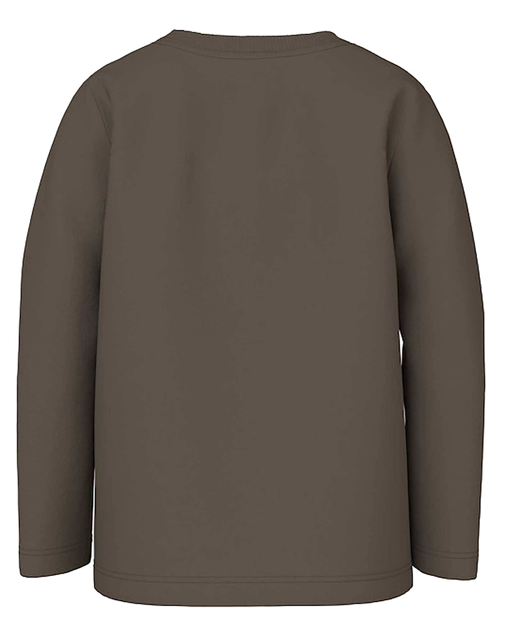 Langarmshirt NMMVICTOR GO NUTS in crocodile