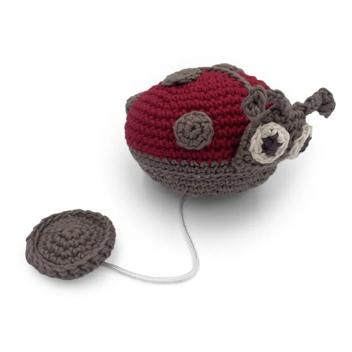 MyuM Jouet apaisant Coccinelle en crochet