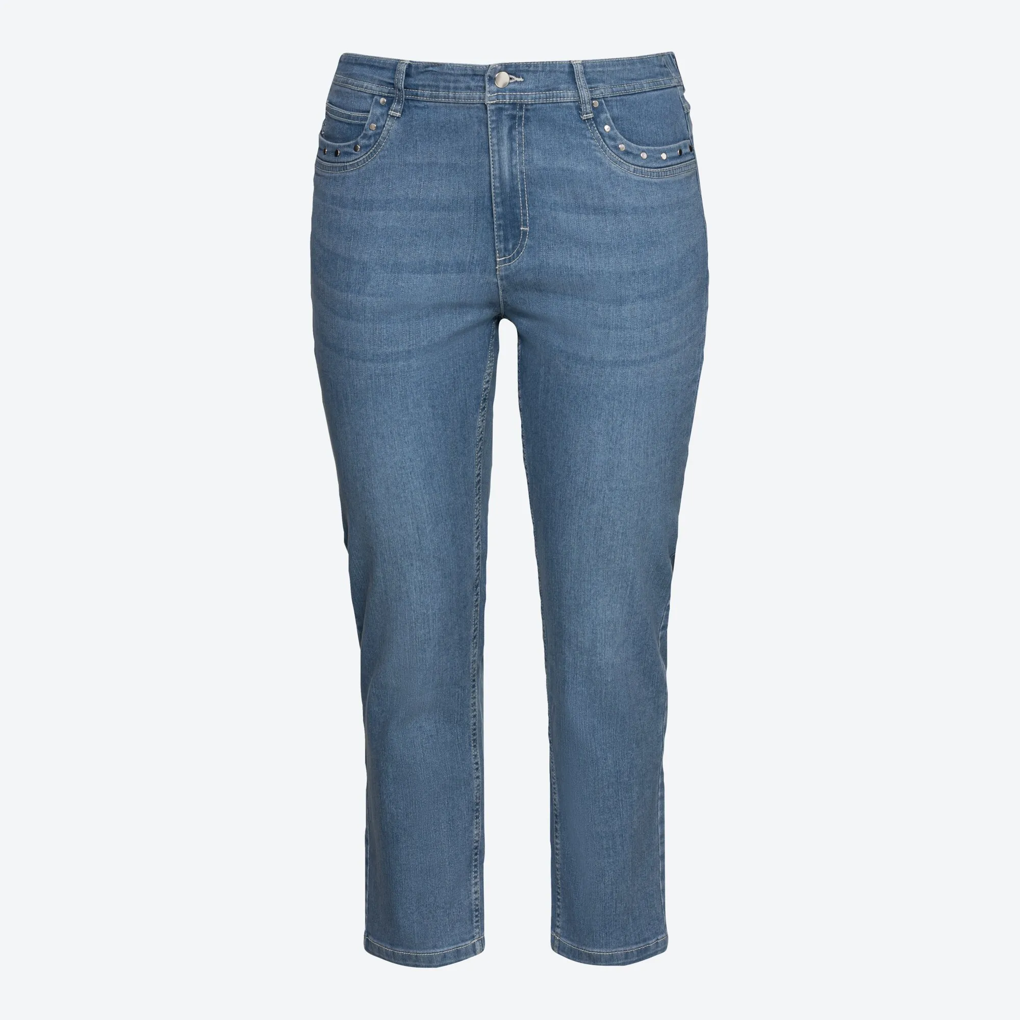 Damen-Jeans mit Wasch-Effekten, große Größen
