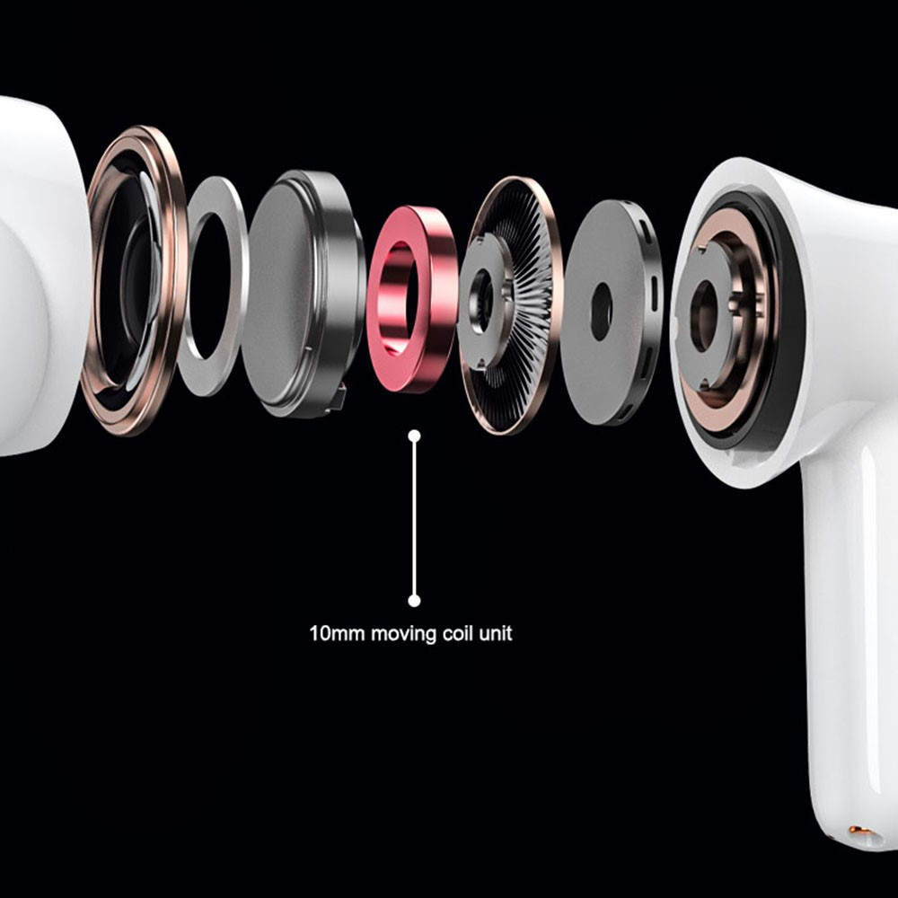 thinkplus LP1S Bluetooth In-Ear Kopfhörer True Wireless Headset mit Ladecase - Weiss