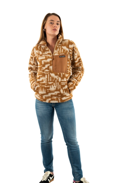 Pull hiver columbia west bend 224 camel brown hig