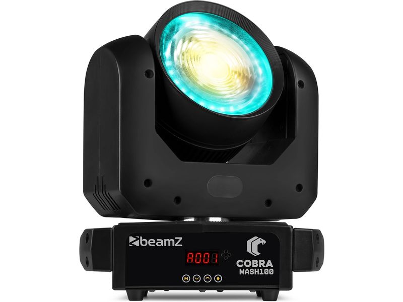 BeamZ Moving Head Cobra Wash 100 LED Wash Moving Head 100W
