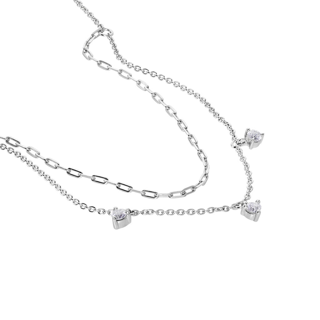 Collier Laetita Argent Oxyde