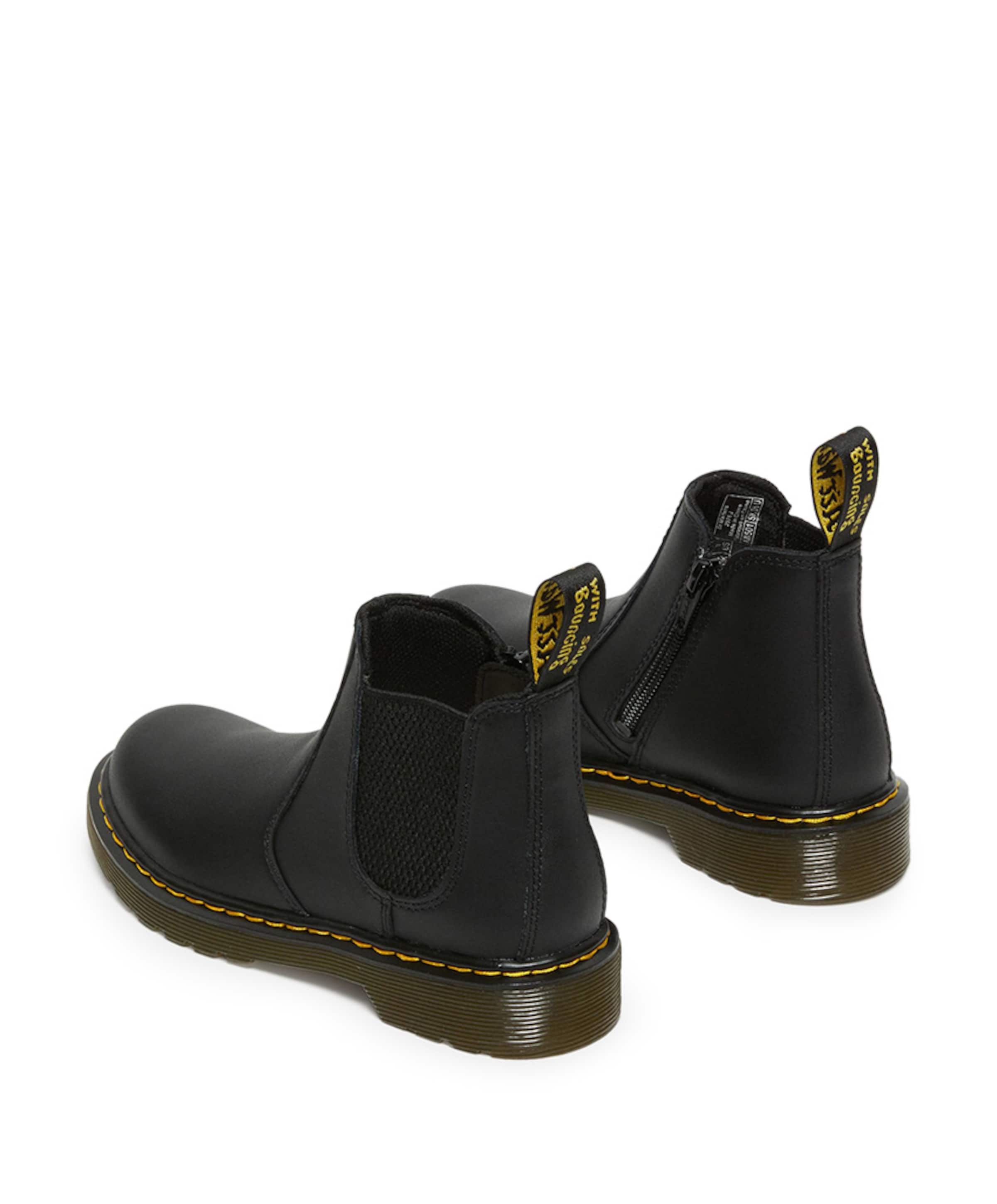 Dr. Martens 2976 J Juniors Chelsea Boot jongens laarzen zwart