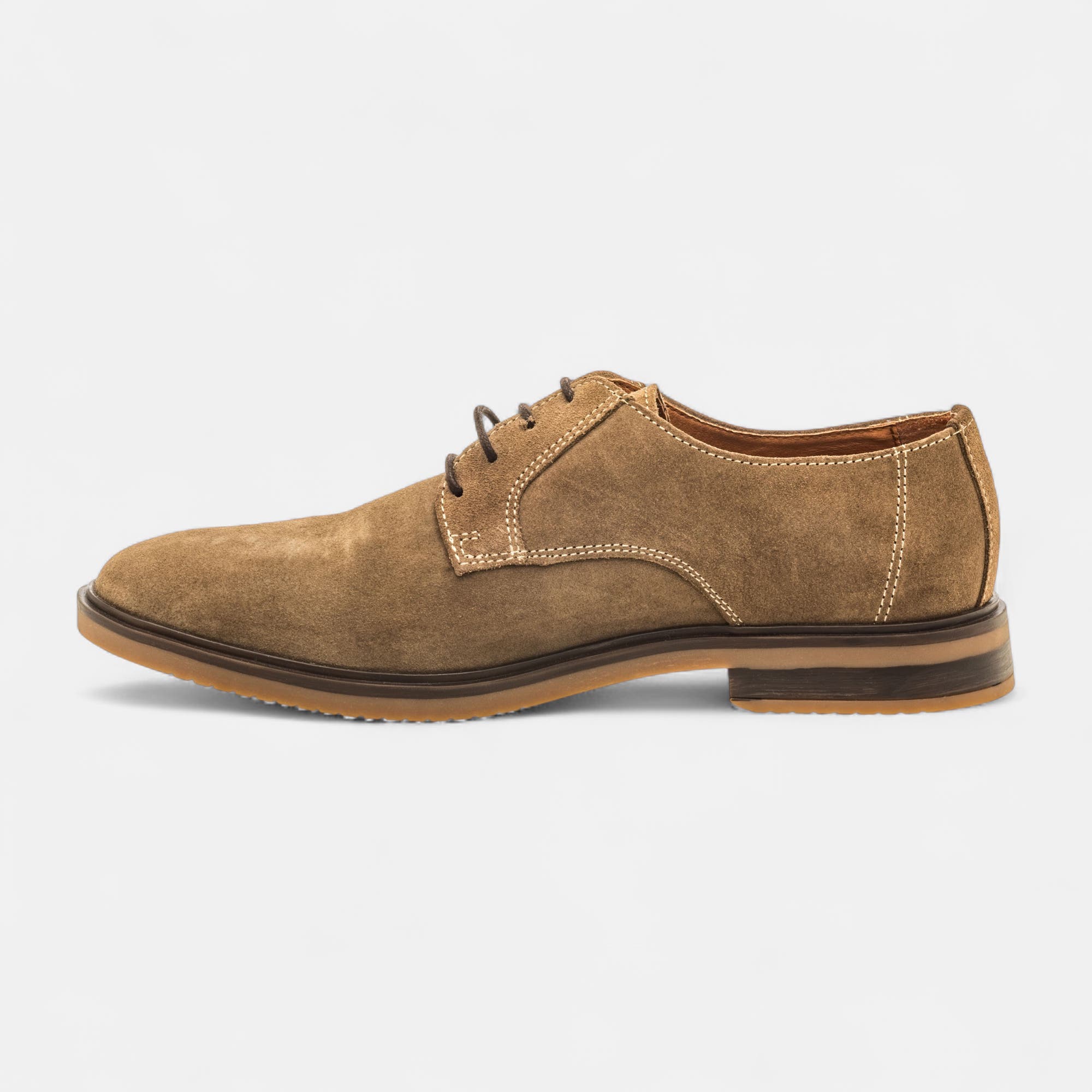Derbies Homme en cuir beige