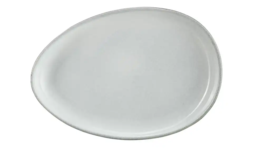 Peill+Putzler Servierplatte Como Schwarz, matt, Grün 25,7 cm