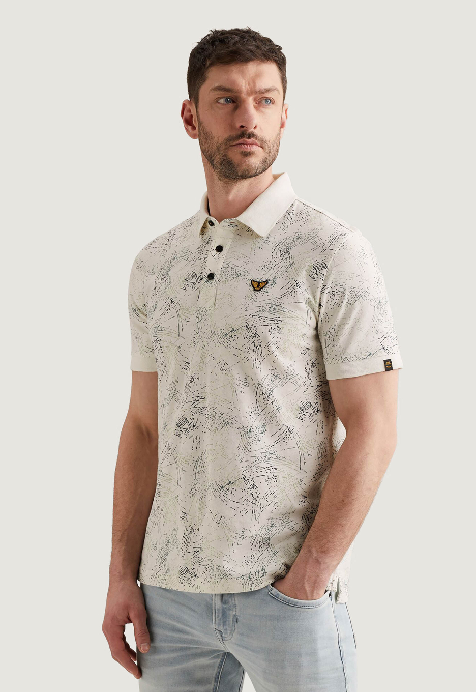 PME Legend Slub Jersey Polo