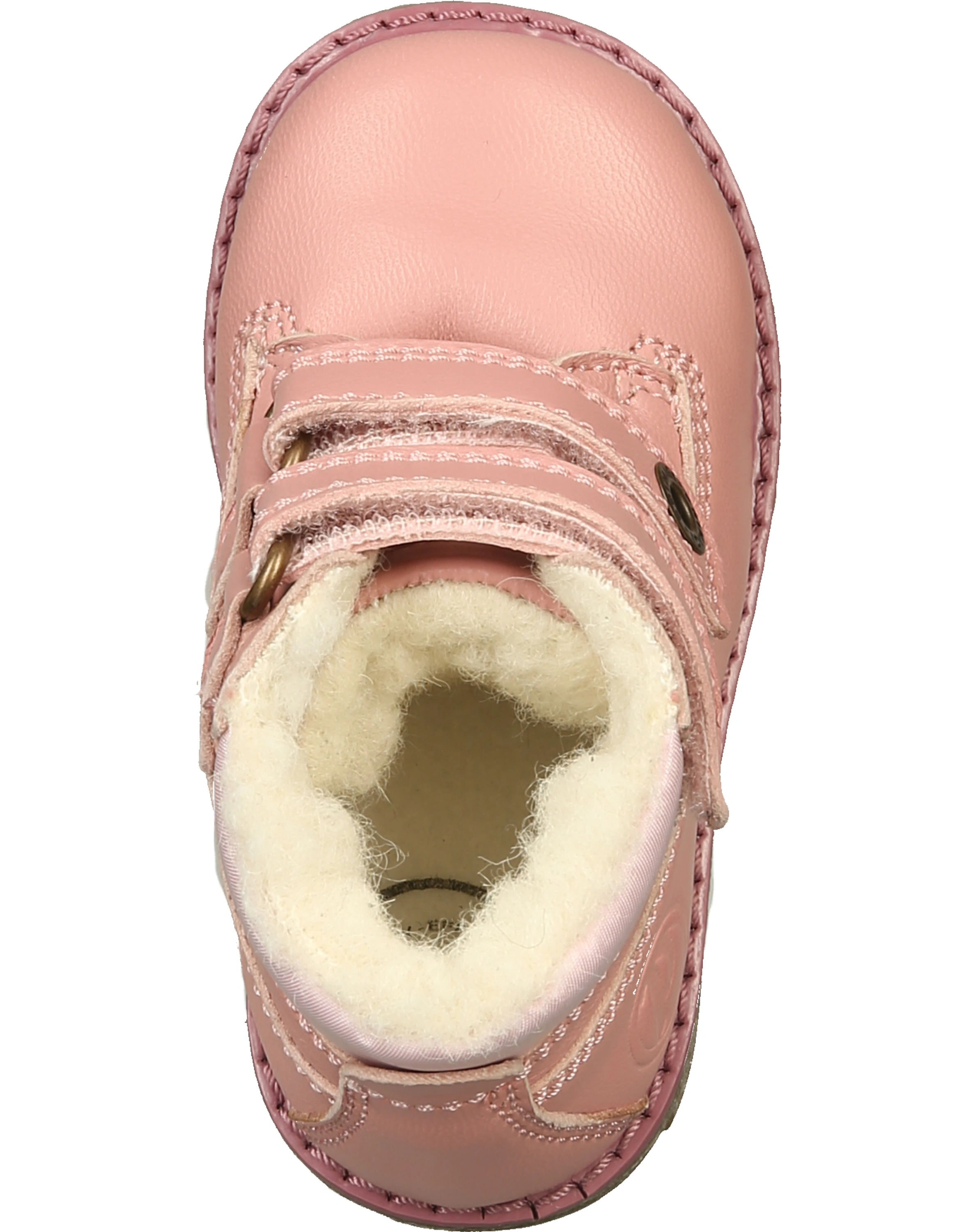 Klett-Halbschuhe PCA gefüttert in altrosa