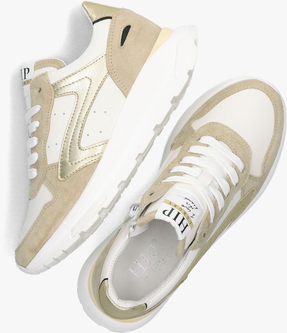 HIP beige hip lage sneakers h1572