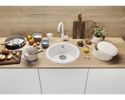 Blanco keukenkraan MIDA vulkanisch grijs mat 526965