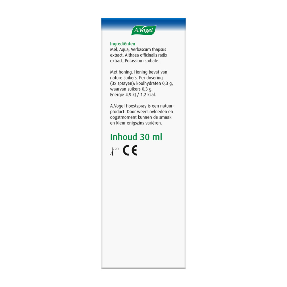 A.Vogel Hoestspray Droge Kriebelhoest30 ml