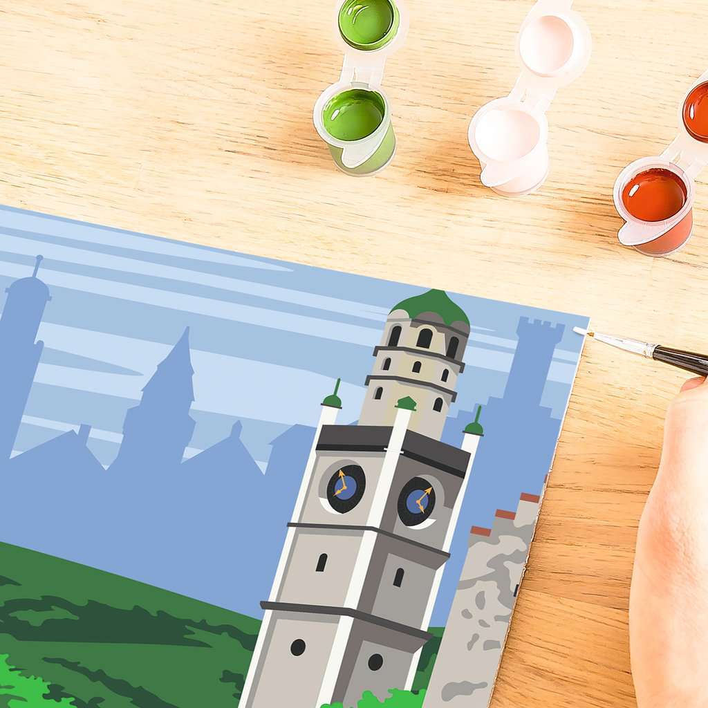 Ravensburger Spiel Farbenfrohes Ravensburg