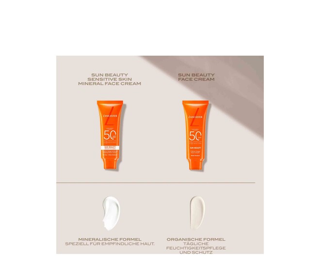 Lancaster Sun Beauty Mineral Face Cream SPF50