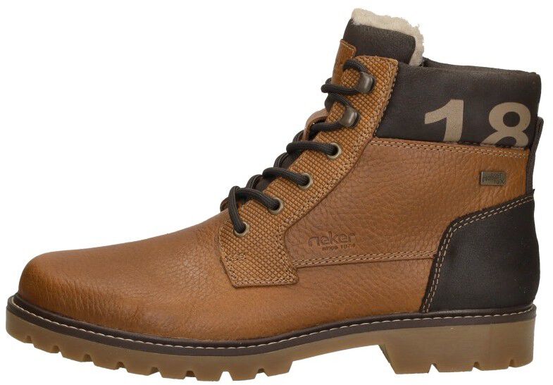 Rieker Veterschoenen Hoog cognac