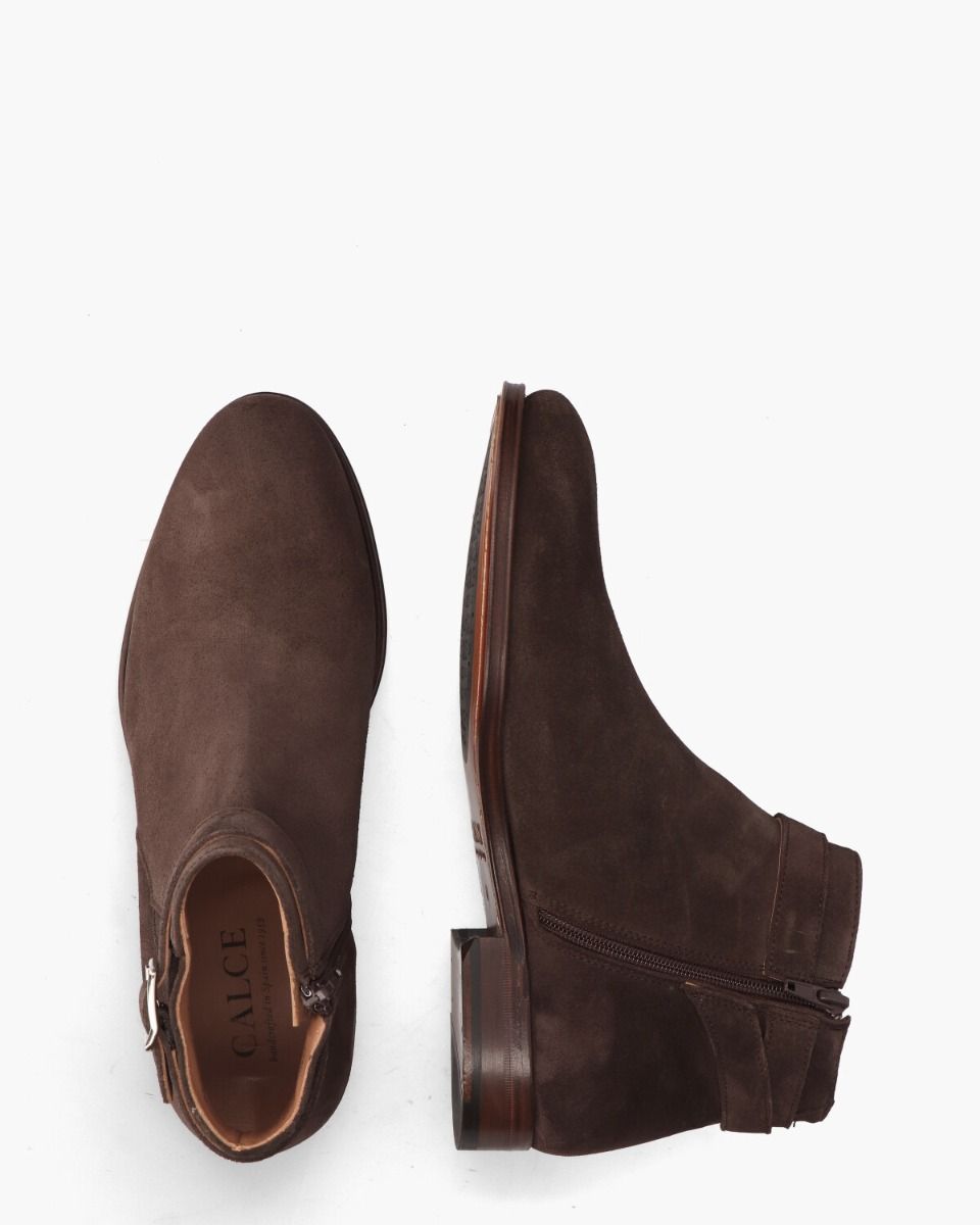 Calce 1019 Donkerbruin Heren Gespboots