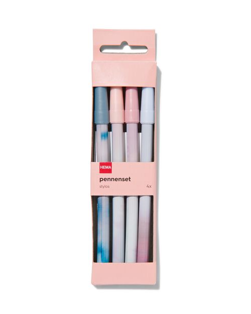 4 stylos