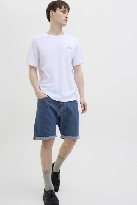 JJ Rebel blauwe heren korte broek