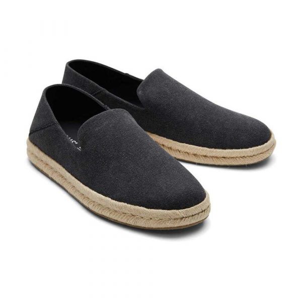 Toms Santiago Espadrilles Preto EU 41 Homem