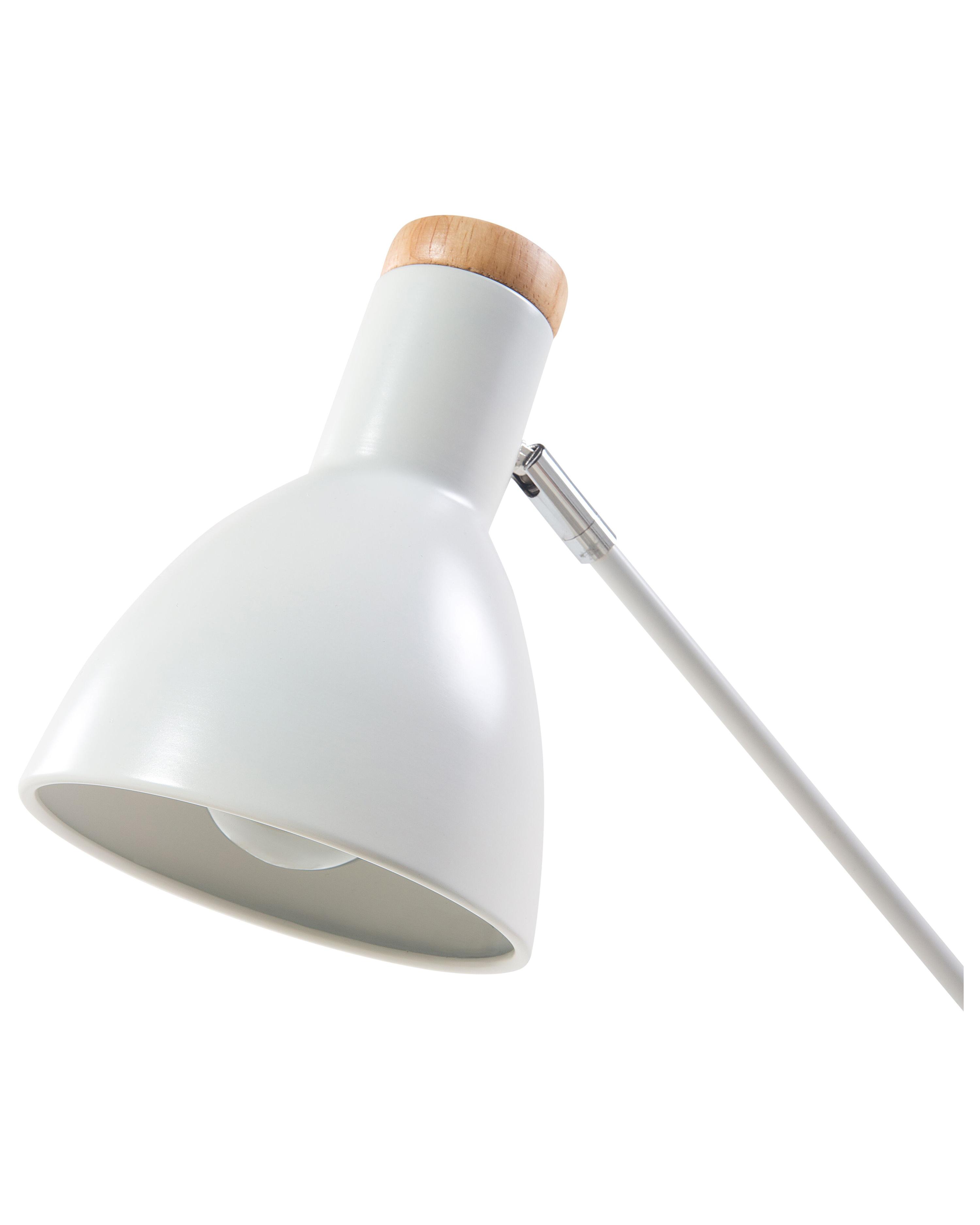 Bureaulamp PECKOS verstelbaar Metaal Wit