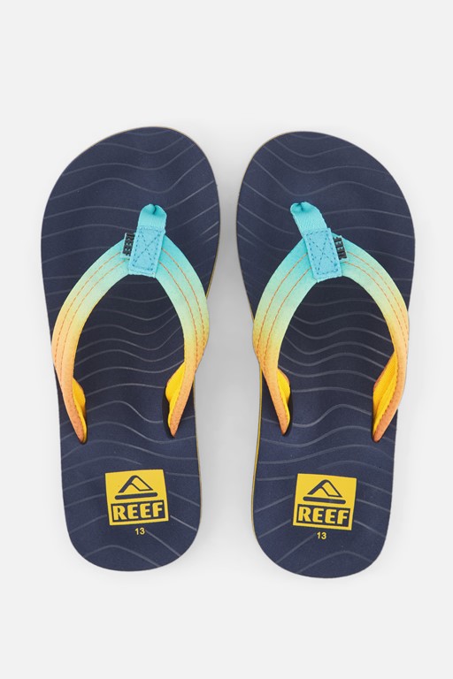 Reef Ahi Slippers blauw Synthetisch